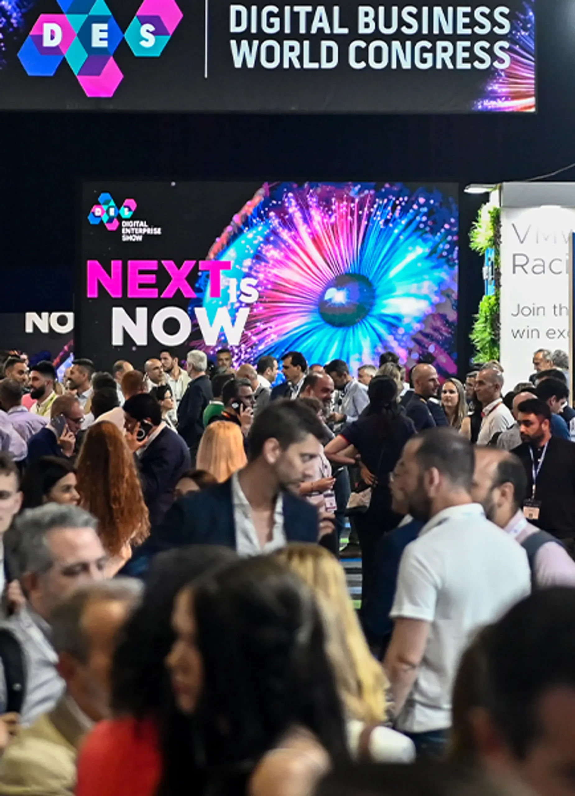 Espacio del Digital Business World Congress, un ejemplo de evento tecnológico con impacto emocional